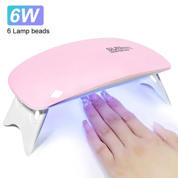 Mini Nail Dryer Machine Portable 6W